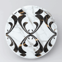 Coffee Table, Aladdin con piano in Marmo intarsiato - immagine 2