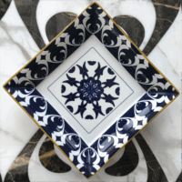 Aladdin, Svuotatasche in Porcellana filettatura in Oro - immagine 2