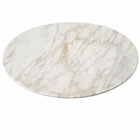 Table Aladdin avec plateau en marbre Calacatta Gold – Image 3